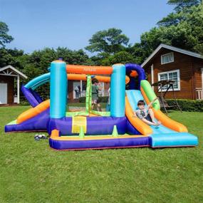 img 3 attached to 🎈 AirMyFun Inflatable Bounce Toddler Outdoor: A Fun-Filled Adventure for Little Explorers!
