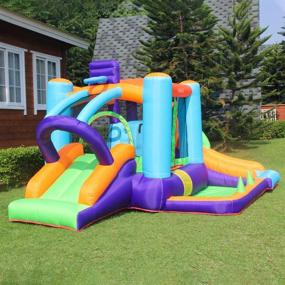 img 1 attached to 🎈 AirMyFun Inflatable Bounce Toddler Outdoor: A Fun-Filled Adventure for Little Explorers!