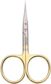 img 2 attached to ✂️ 4.5-inch Dr. Slick Hair Scissor with Gold Loops, MicroTip, and Straight Blades