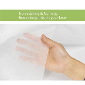 img 1 attached to 🧖 OKEKON Disposable Face Cradle Covers - 100 PCS White Massage Headrest Covers for Tables & Chairs