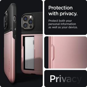 img 1 attached to Spigen Slim Armor CS Designed For IPhone 13 Pro Max Case (2021) - Rose Gold