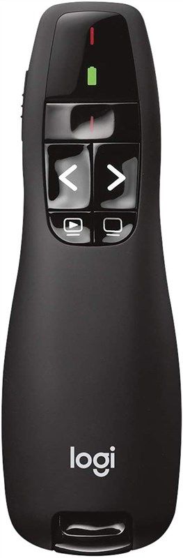 logitech wireless presenter presentation pointer 로고