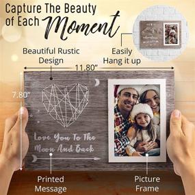 img 3 attached to 🖼️ Couples' Delight: Two-in-One Picture Frames Perfect for Family and Special Occasions