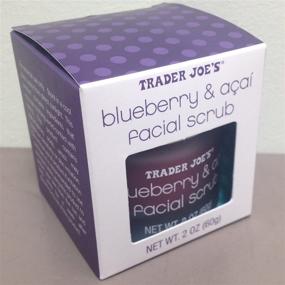 img 1 attached to Organic Trader Joe's Blueberry and Acai Facial Scrub, 2 Oz Jar