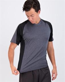img 2 attached to 👕 5-Pack: Men's Moisture-Wicking Dry-Fit Active Performance Crew T-Shirts