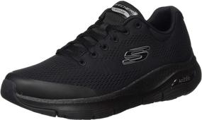 img 4 attached to Skechers Mens Arch Oxford Gray Men's Shoes for Athletic