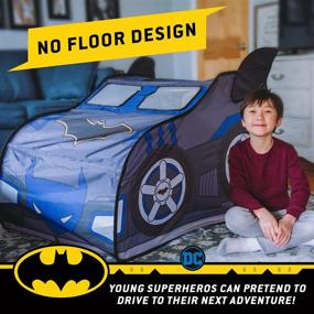 img 3 attached to Unleash Your Little Superhero's Imagination 🦇 with the Batman Pop Batmobile Playhouse Tent
