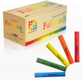 img 4 attached to HAGOROMO Fulltouch Color Chalk 1 Box [72 шт. / 5 цветов]