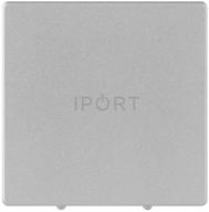 iport 71004 luxe wallstation silver logo