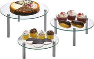 🍰 premium tempered display: perfect for showcasing cupcakes, desserts, appetizers and more - essential food service equipment & supplies logo