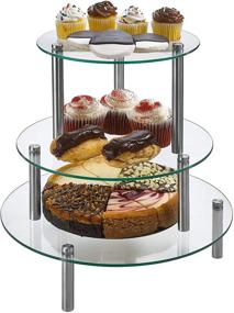 img 2 attached to 🍰 Premium Tempered Display: Perfect for Showcasing Cupcakes, Desserts, Appetizers and more - Essential Food Service Equipment & Supplies