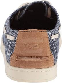 img 2 attached to Stylish TOMS Culver Toffee Chambray Medium Men's Shoes: Classic Footwear with A Touch of Sophistication