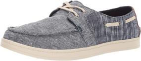 img 4 attached to Stylish TOMS Culver Toffee Chambray Medium Men's Shoes: Classic Footwear with A Touch of Sophistication