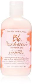 img 2 attached to Bumble and Bumble Hairdresser's Invisible Oil Sulfate Free Shampoo - Nourishing Peach Formula - 8.5 Fl Oz