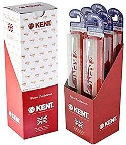 img 2 attached to 🦷 KENT CLASSIC Medium Head Extra Soft Toothbrush - Sensitive Teeth & Gums Care for Adults & Teens (Set of 6)