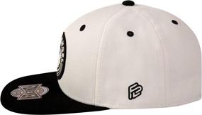 img 1 attached to 🧢 FPL Men's Fallen Angel Logo Adjustable Snapback Trucker Hat: Stylish White & Black Design