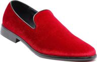 step into elegance! vintage velvet loafers 👞 classic tuxedo men's shoes in loafers & slip-ons logo