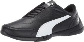 img 4 attached to 👟 PUMA Black Gray Violet Men's Kart Sneakers - Fashionable Shoes for Men