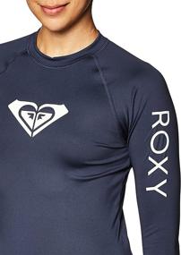 img 3 attached to 👚 Stylish Roxy Womens Whole Hearted Rashguard for Flawless Swimsuits & Cover Ups