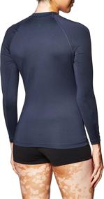 img 2 attached to 👚 Stylish Roxy Womens Whole Hearted Rashguard for Flawless Swimsuits & Cover Ups