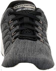 img 3 attached to 👟 Sleek and Stylish: Skechers Men's Low Top Trainers in Black