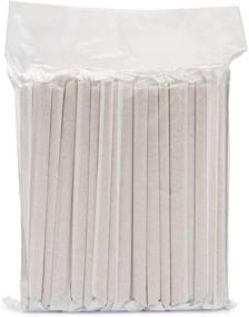 img 4 attached to Regal Beagle Biodegradable Boba Straws / 80 pcs / Sustainable & Durable with No Paper Taste