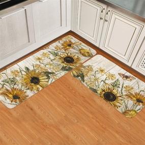 img 3 attached to Molyhome Absorbent Washable Sunflower 23 6Inches