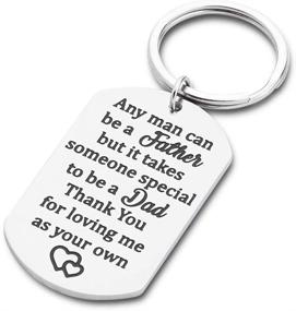 img 4 attached to Personalized Birthday Christmas Keychain for Daughters