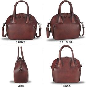 img 1 attached to Genuine Handmade Designer Crossbody Multicolor1 Women's Handbags & Wallets for Satchels
