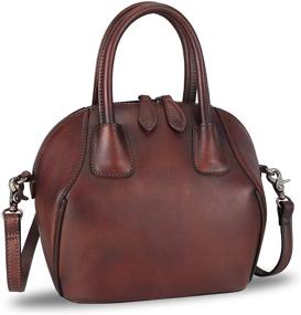 img 4 attached to Genuine Handmade Designer Crossbody Multicolor1 Women's Handbags & Wallets for Satchels