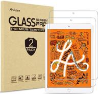procase ipad mini 4th and 5th screen protector: tempered glass film guard for 7.9" apple ipad mini 5 2019 / ipad mini 4 2015 - 2 pack logo