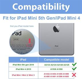 img 3 attached to ProCase iPad Mini 4th and 5th Screen Protector: Tempered Glass Film Guard for 7.9" Apple iPad Mini 5 2019 / iPad Mini 4 2015 - 2 Pack