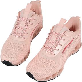 img 1 attached to APRILSPRING Running Non Slip Fashion Sneakers Women's Shoes