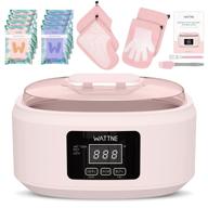 🔥 quick-heating paraffin wax machine for hand and feet - 3000ml bath, moisturizing kit, ideal for arthritis, spa, smooth & soft skin logo