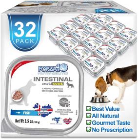 img 4 attached to 🐶 Forza10 Actiwet Canned Intestinal Dog Food - Gastro Intestinal Wet Food for Dogs with Intestinal Disorders - Fish Flavor - 32 Pack Case (3.5 Ounce each)