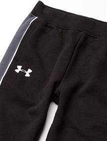 img 2 attached to Удобные и стильные: джоггеры Under Armour Fleece Solid для мальчиков.