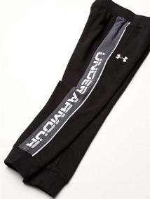 img 1 attached to Удобные и стильные: джоггеры Under Armour Fleece Solid для мальчиков.