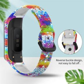 img 3 attached to Watbro Compatible With Samsung Galaxy Fit2 SM-R220 Watch Bands