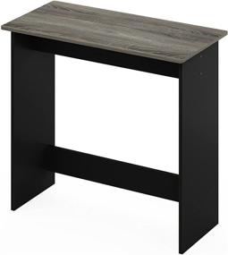 img 4 attached to FURINNO Study Table in French Oak Grey with Simplistic Design