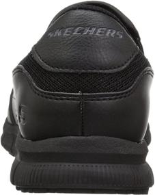 img 2 attached to 👞 Skechers Nampa Groton Black Polyurethane Service Shoe
