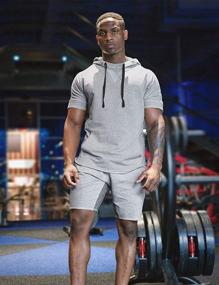 img 1 attached to 👕 COOFANDY Active Men's Clothing: Athletic Pullover Sweatshirt and T-Shirts
