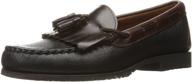 👞 allen edmonds nashua black moccasin men's shoes logo