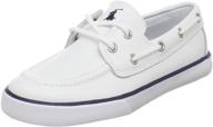 polo ralph lauren lace up crazyhorse boys' shoes in loafers logo
