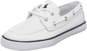 img 4 attached to Polo Ralph Lauren Lace Up Crazyhorse Boys' Shoes in Loafers