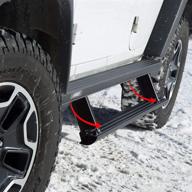 🚗 enhance your jeep wrangler jl with aries 3036571 actiontrac 65-inch retractable powered running boards logo