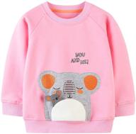 🎄 cotton crewneck christmas clothing set for toddler girls by bumeex - stylish sweatshirt outfit logo