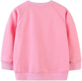 img 1 attached to 🎄 Cotton Crewneck Christmas Clothing Set for Toddler Girls by Bumeex - Stylish Sweatshirt Outfit