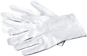 img 2 attached to 🧤 Small/Medium Cotton Gloves by Carex Health Brands, Softening Hands