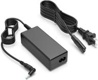 💡 ul listed 65w laptop charger: power supply ac adapter cord replacement for hp computers logo