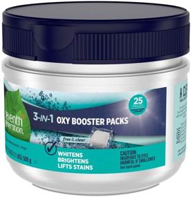 img 2 attached to Seventh Generation Free & Clear Laundry Stain Remover Oxy Booster Packs - 25 Count